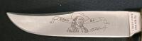 Buffalo Bill Wild West Bowie Knife No. 1, Stainless Steel Blade, Leather Handle, China, 151 - 2