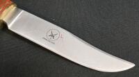 Buffalo Bill Wild West Bowie Knife No. 1, Stainless Steel Blade, Leather Handle, China, 151 - 4
