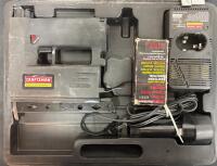DeWalt DW106 Drill, SkilSaw 7-1/4" Circular Saw, Craftsman Electric Stapler/Nailer Set, Cases - 2
