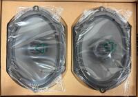 MTX Audio Thunder68 6"x8" 2-Way Coaxial Car Speakers, 120W Peak, 4 Ohm, Pair - 4