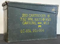 Military Surplus 7.62mm Ammo Can with Assorted Hand Tools, Sockets, Wrenches, Drill Bits, LC-85L - 2