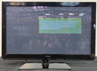 Panasonic TC-P46X3 46" Plasma HDTV, 720p, 600Hz, Smart TV, 2 HDMI, 2 USB, LAN, SD Slot