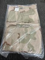 Realtree & Tactical Camo Clothing- Reversible Vest, Pants (32-34, L/R), ACU Shirt M, New Desert Gear - 2