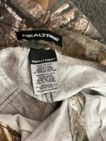 Realtree & Tactical Camo Clothing- Reversible Vest, Pants (32-34, L/R), ACU Shirt M, New Desert Gear - 5