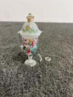 Miniature Japanese Seven Lucky Gods Rice Art Display, Micro Hand-Painted Figurines, Boxed - 10