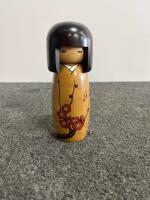 Miniature Japanese Seven Lucky Gods Rice Art Display, Micro Hand-Painted Figurines, Boxed - 18