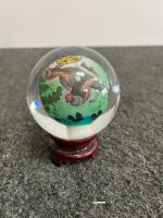 Miniature Japanese Seven Lucky Gods Rice Art Display, Micro Hand-Painted Figurines, Boxed - 19
