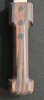 Large Knife/Cleaver 21" Stainless Steel Blade, Hardwood Handle, Holes for Easy Slicing - 3