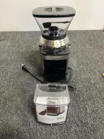 West Bend Stir Crazy Popcorn Maker & Cuisinart Supreme Grind Automatic Burr Coffee Mill, both turn on - 4