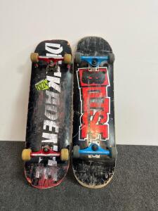 Thunder & Industrial Complete Skateboard Set, 8.0" x 32", Bliss & Diakka, Street/Park, Used