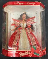 Holiday Collectibles Lot: 1996 Barbie, Snowden Tea Set, Plush Decor, Ornaments, Candlesticks - 2