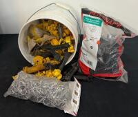 Mixed Lot Farm & Garden Supplies: KGRO 2 Gal Sprayer, Propane Torch Kit, T-Post Insulators, Fencing Clips - 2