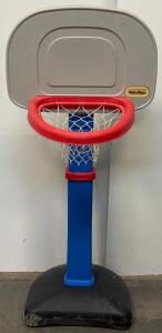Little Tikes Adjustable Basketball Hoop, 2.5&ndash;4 ft Height, Kids, Net Attached, Ages 1.5&ndash;5, Plastic Base