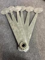 Military Field Wind Anemometer Kit with Metal Case and Multiple Paddles - 9
