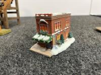 44-Piece Seasonal Holiday Decor Lot: Halloween, Thanksgiving, Christmas Figurines & Village Houses - 12