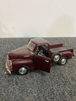 Official Ford F-1 Blue Ceramic Collectible Truck | Glazed Porcelain, 8&rdquo;, Classic Display Decor - 5