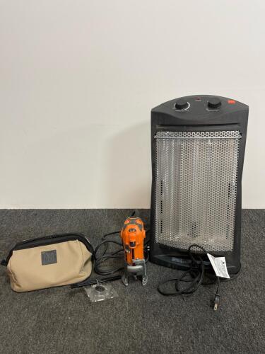 RIDGID R2401 Compact Router, 5.5 Amp, 1.5 HP, Variable Speed, Includes Accessories