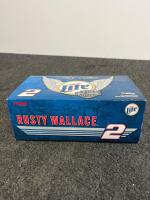 2001 Action 1:24 Rusty Wallace #2 Miller Lite Harley-Davidson Die-Cast - 2