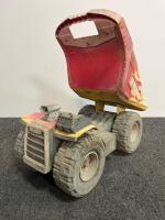Tonka Large Plastic Toy Dump Truck with Flame Decals and Movable Bed - 2