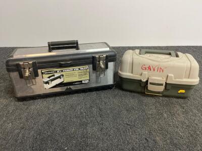 Plano 620306 Three-Tray Tackle Box with Assorted Fishing Gear