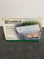 Kenmore Seal-n-Save 69024 Vacuum Sealer, 100W, 120V, White, Includes Accessories - 4
