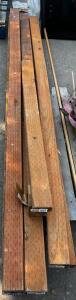 4-Pack Top Choice 4x6 Structural #2 Pressure Treated Lumber, 8 ft, 3.5" x 5.5" Actual Size