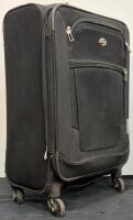 American Tourister Black Spinner & Skyline Floral Carry-On 4-Wheel Luggage Set - 2