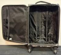 American Tourister Black Spinner & Skyline Floral Carry-On 4-Wheel Luggage Set - 5
