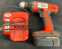 Workshop Bundle: Black & Decker 18V Drill, Wet/Dry Vac, Clamp Lights, Stake, Pump, Hoist Rope - 3