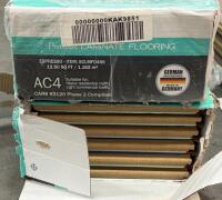 Select Surfaces Elite 14mm Laminate Flooring, Espresso/Silver Oak, 12.5 sq ft/box, AC4, Germany, Molding Kit - 2