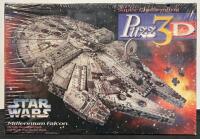 Star Wars Collectibles Lot: Puzz 3D Millennium Falcon, Art Prints, Magazine, Custom Figures - 2