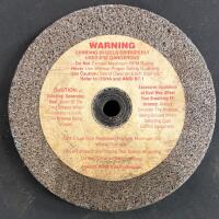 Milwaukee 4991 Bench Grinder, 1/2 HP, 7" Wheel, 3450 RPM, USA, Serial 174-99 believed to be working - 5