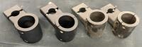 SuperATV Gear Reduction Brackets for 2014&ndash;2016 Polaris RZR 1000, Set of 4, Heavy-Duty Steel