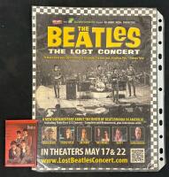 Beatles "Lost Concert" Poster, LEGO Spaceman, Bell 16mm Film, Rocket Model, Resin Domino Set Lot - 2