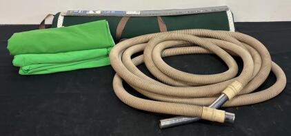 Workshop & Studio Accessory Kit: M-D Threshold Seal, 20' Dust Hose, Green Screens, Window Light Blocked