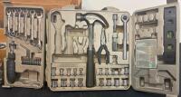 Large Mixed Lot Hand Tools, Socket Set, Pliers, 12/3 SJOOW Cable, Bosch Bits, Steering Puller - 2