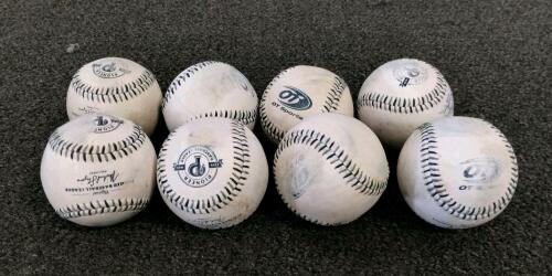 Pioneer Baseball League Official Game Balls By OT Sports, BF10 PBL, Michael Shapiro Signature Series (x8)