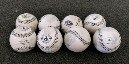 Pioneer Baseball League Official Game Balls By OT Sports, BF10 PBL, Michael Shapiro Signature Series (x8)