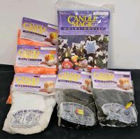 Large Lot Halloween & Autumn Decor - Skulls, Pumpkin Bowls, Candle Kits, Figurines, Crafts - 5