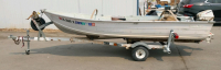 1972 SMK 14' BOAT - BOAT COVER! - 3