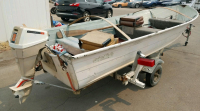 1972 SMK 14' BOAT - BOAT COVER! - 6