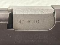 Ruger P94 .40 S&W Semi-Auto Pistol, Serial 341-60750, 4.25" Barrel, 10+1, Fobus Holster - 8