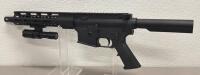 Anderson AM-15 AR Pistol 5.56mm, 10.5" Barrel, 60-Rd Mag, Tactical Light, Serial 18149648 - 2