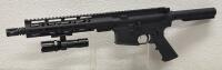 Anderson AM-15 AR Pistol 5.56mm, 10.5" Barrel, 60-Rd Mag, Tactical Light, Serial 18149648 - 4