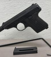 Jennings J-22 .22 LR Pistol, Serial 732000, Black Finish, 2.5&rdquo; Barrel, 6-Round Magazine, Bryco Arms