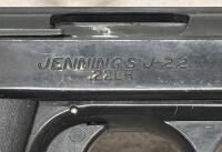 Jennings J-22 .22 LR Pistol, Serial 732000, Black Finish, 2.5&rdquo; Barrel, 6-Round Magazine, Bryco Arms - 7