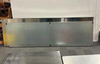 8ft Stainless Steel Work Table Components, Galvanized Steel Legs - 6