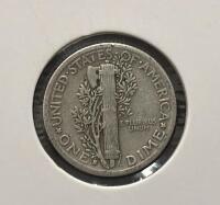 1940-S & 1941-S Mercury Dime Pair, 90% Silver, San Francisco Mint, Circulated, US Coins - 5