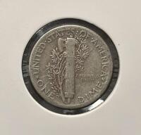 1943 & 1944 Mercury Dimes &ndash; 90% Silver, Circulated, US Coins, Adolph Weinman Design - 5