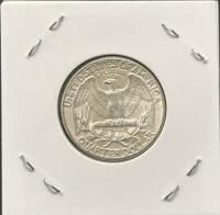 1962-D Washington Quarter, 90% Silver, Denver Mint, In 2x2 Holder - 2